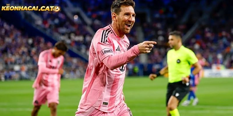 Messi đang chơi rất hay ở MLS